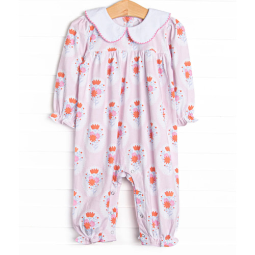 Marigold Medallions Romper, Pink – Stitchy Fish