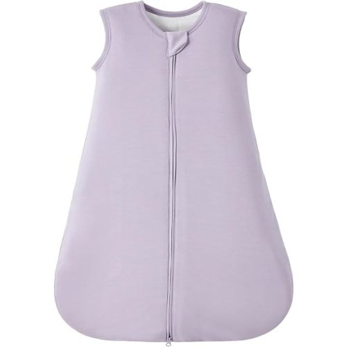Duomiaomiao Rayon Made from Bamboo Baby Sleep Sack 1.0 TOG, Buttery Soft Wearable blanket Baby, Baby Sleeping bag for Babies
