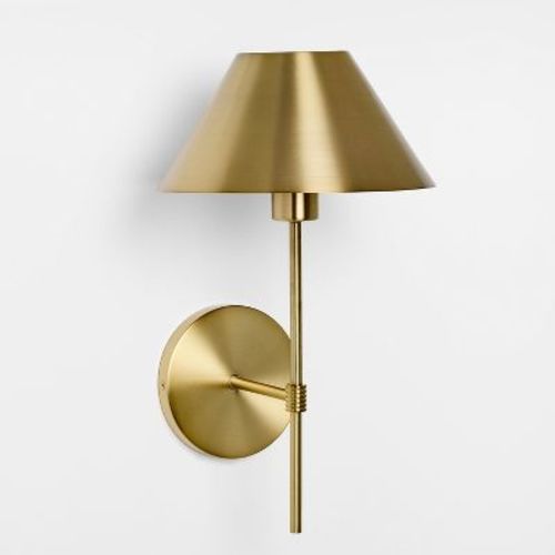 Metal Wall Sconce Brass - Threshold™ designed with Studio McGee