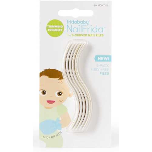 FridaBaby NailFrida S-Curved Nail Files - 5 Pack
