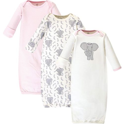 Touched by Nature Unisex Baby Organic Cotton Gowns
