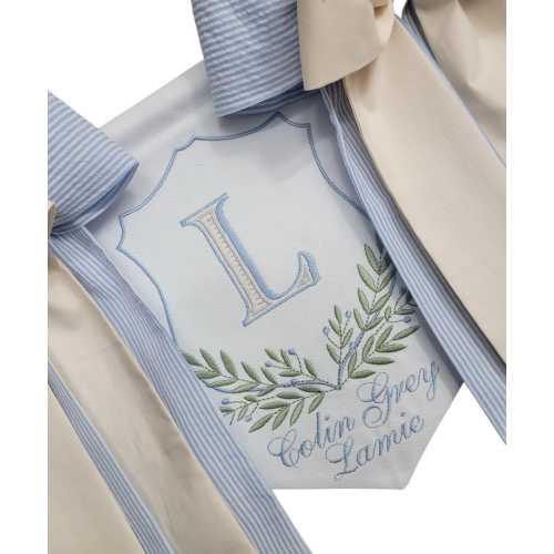 Hospital Door Banner; Beckham Crest Single Initial