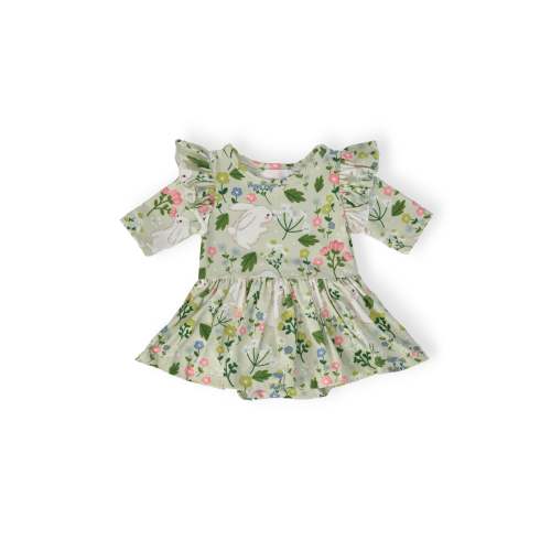 No Bunny Like You Twirl Flutter Bodysuit