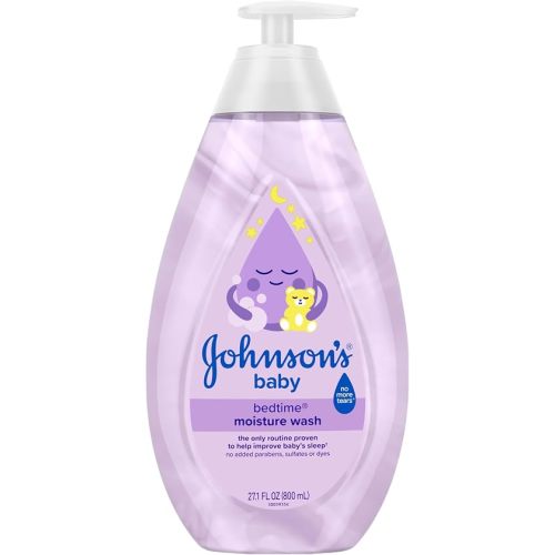 Johnson's Baby Bedtime Moisture Body Wash, 27.1 fl oz