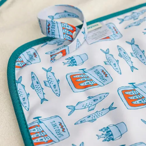 Ultra-Soft Bamboo Machine Washable and Wipeable Diaper Change Mat
Silly Sardines