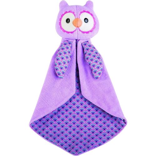 Apple Park Kids Lovey Soft Toy | Non-Toxic, Hypoallergenic, 100% GOTS Certified Organic Cotton for 0m+ | Security Blanket