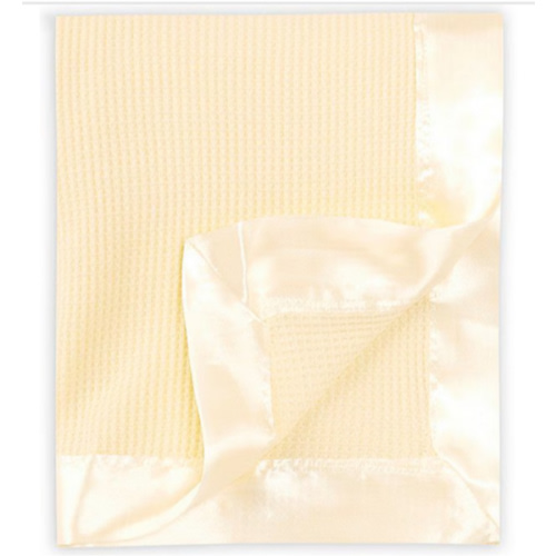 Starting Out Baby Satin-Trim Blanket