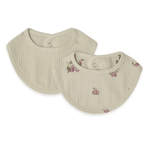 Rib Jersey Bib 2pcs