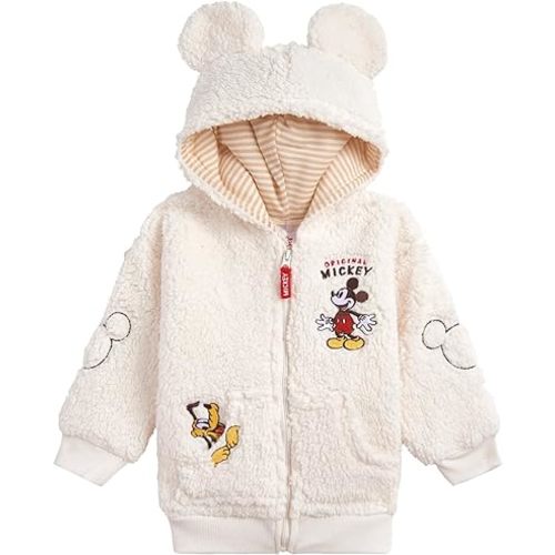 Disney Winnie the Pooh Mickey Mouse Nightmare Before Christmas Lilo & Stitch Monsters Inc. Zip Up Hoodie Newborn to Big Kid