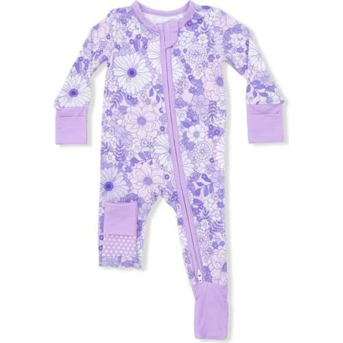 Lacy Lavender Floral, Convertible Romper - Angel Dear | Maisonette