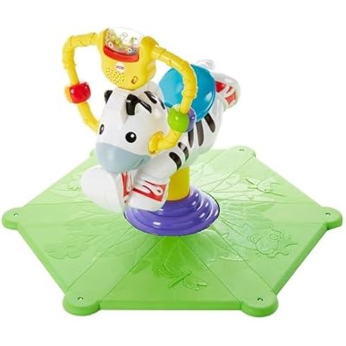 Fisher Price Bounce and Spin Zebra
