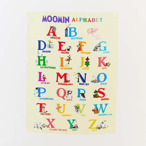 Moomin Alphabet Playsilk – Sarah's Silks