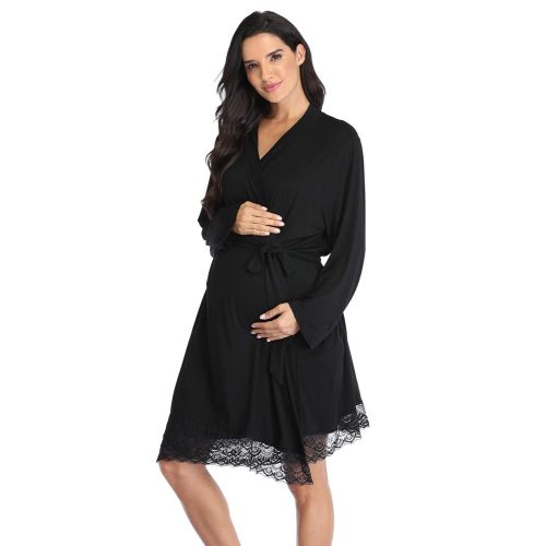 Maternity Robes for Women - Hospital Labor Delivery Robes - Pregnancy Nursing Sleepwear