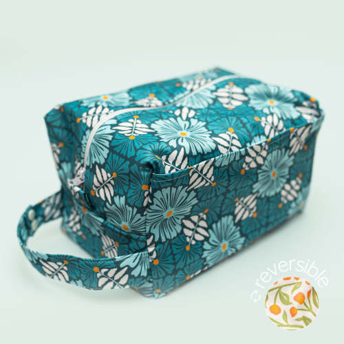 Patterned Water Resistant Diaper Pod Travel Cube