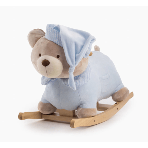Teddy Bear Rocker - Blue