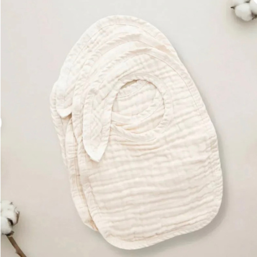 Organic Cotton Muslin Baby Bibs 3-pack