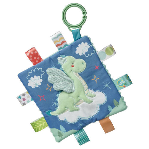 Mary Meyer Taggies Crinkle Me Drax Dragon Baby Toy