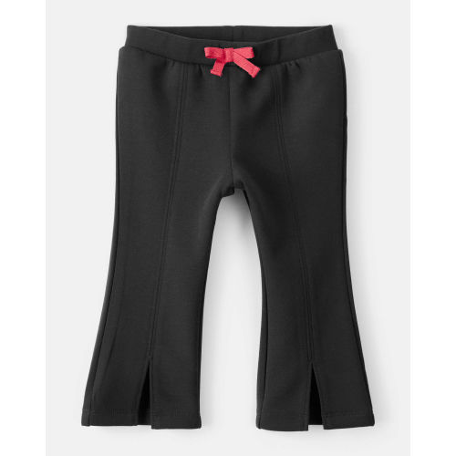 Baby Girl Pull-On Flare Pants - Black - Carter's | Carter's