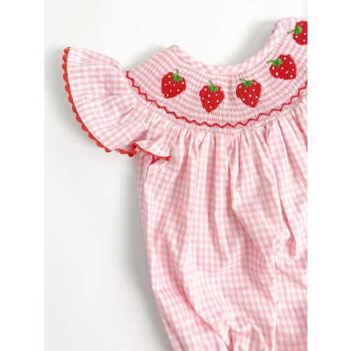 Strawberry Baby Romper