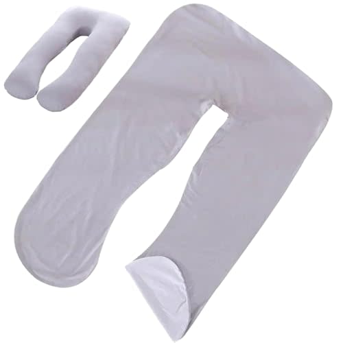 KYEQATY Pregnancy Pillow U Shaped Body Pillow Soft Comfortable Maternity Pillow Washable Provides Sleep and Pregnancy Support Pregnancy Pillow for Women Supplies