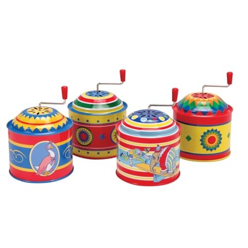 Tin Music Boxes Toy (each item sold separately)