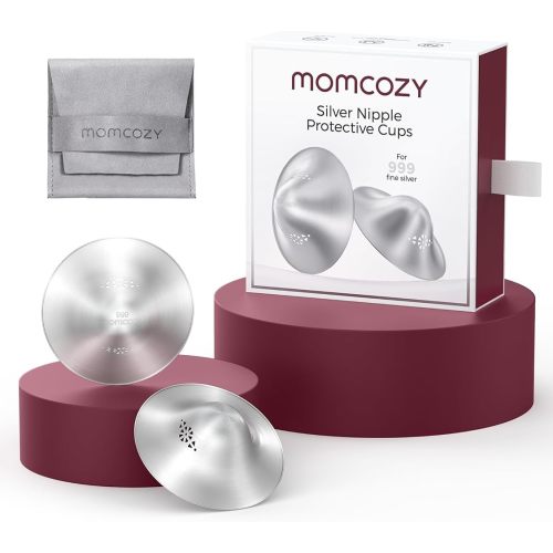 Momcozy 999 Pure Silver Nipple Shields Cover