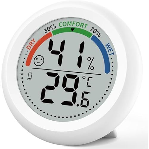 Digital Room Thermometer Hygrometer Indoor-Humidity Meter
