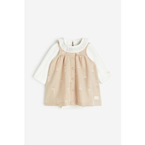 2-PIECE BODYSUIT AND DRESS SET