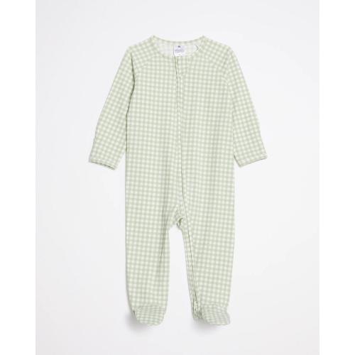 Target Baby Organic Cotton Print Zip Coverall - Kmart