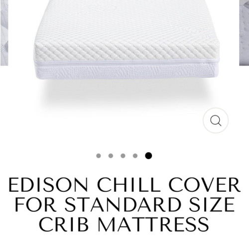 Edison Chill Cover for Standard Size Crib Mattress
