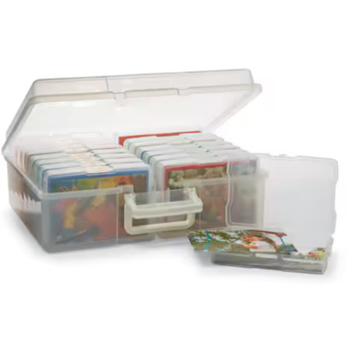 Clear 16 Case Photo & Craft Keeper by Simply Tidy®