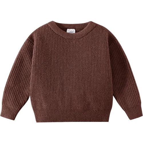 Jimonda Toddler Sweater Oversize Pullover Fall Winter Clothes | thickness,softness,warm,skin-friendly fabric, Daily Wear,Newborn Infant,Baby Girl Boy,Crewneck