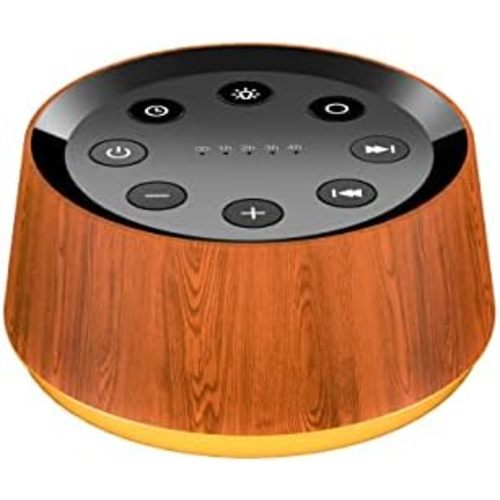 Brown Noise Sound Machine with 30 Soothing Sounds 12 Colors Night Light White Noise Machine for Adults Baby Kids Sleep Machines with 36 Volume Levels Memory Function 5 Timers for Home Office Travel