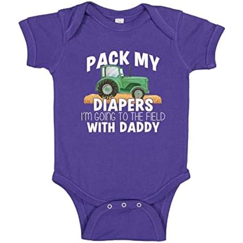 Farmer Baby One Piece Or Toddler T-Shirt I'm Going to The Field with Daddy Farming Clothes