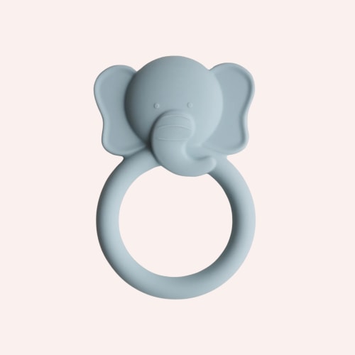 Mushie Animal Teether - Elephant