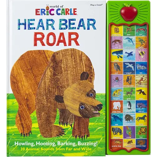 Hear Bear Roar 30-Button Animal Sound Book