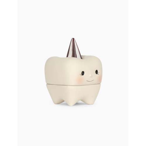 Tooth Box in Off White