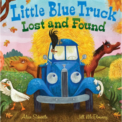 Little Blue Truck Lost and Found: A Rhyming Picture Book about Friendship and a Farm Hayride for Kids (Ages 0-8)