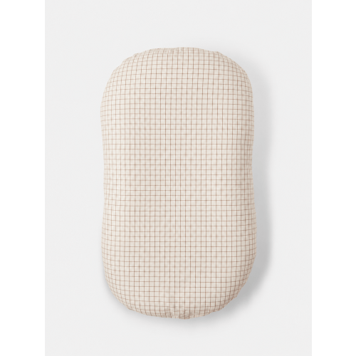 Baby Lounger - Cinnamon Check