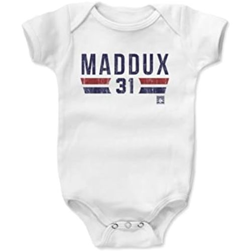 500 LEVEL Greg Maddux Baby Clothes - Greg Maddux Atlanta Font