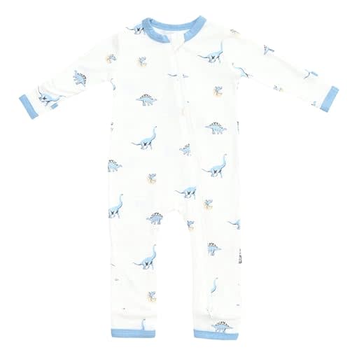 KYTE BABY Unisex Rayon Made From Bamboo Zippered Rompers 0-24 Months
