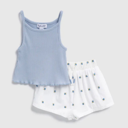 Infant Girl Fresh Floral Skirt Set | Splendid
