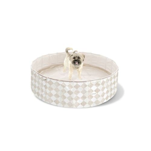 MINNIDIP Exclusive Resort Collection Pup Dip Travertine Tiles Dog Pool: Drain Plug