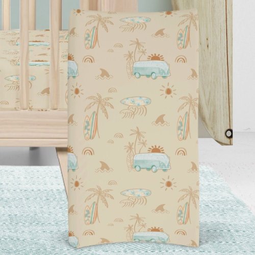 Boho Surfer Changing Pad Cover