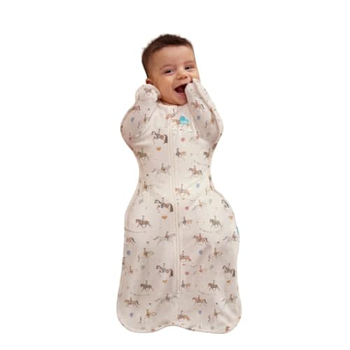 Love to Dream Swaddle UP, Baby Sleep Sack, Self-Soothing Swaddles for Newborns, Improves Sleep, Snug Fit Helps Calm Startle Reflex, New Born Essentials for Baby,1.0 TOG, 5-8.5 lbs, Year of the Horse