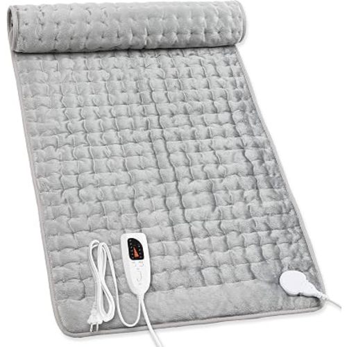 Heating Pad,Electric Heating Pads,Heating Pad for Back,Gray,40x20 Inch