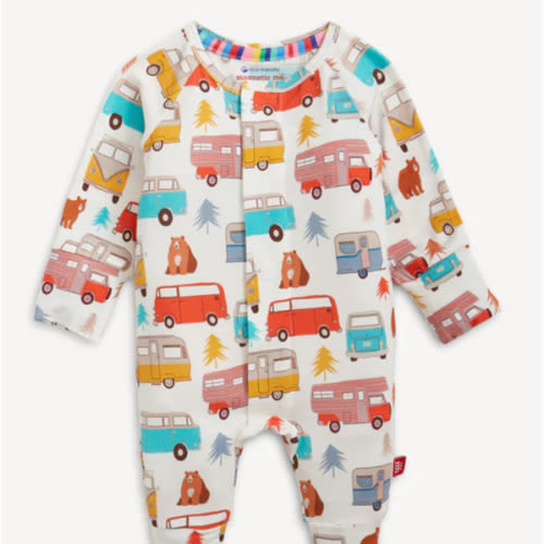 Magnetic Me: Baby Convertible Coveralls