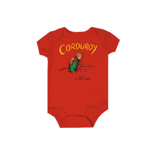 Corduroy baby bodysuit