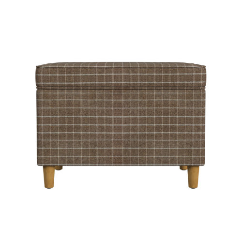HomePop Kelemen 24" Wide Storage Ottoman | Wayfair