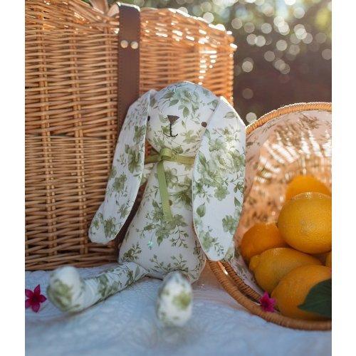 Edgehill Collection x Megan Karp Penelope Floral Bunny Plush Toy